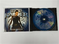 Autograph Tomb Raider CD Album