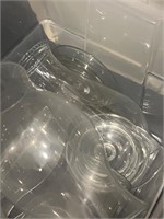 Box of Glass Hurricane Lantern Glasses