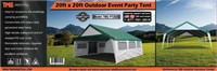 20' x 20' Outdoor Event Party Tent