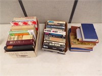 (2) BOXES BOOKS & BIBLES