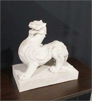Hollow Resin Chinese Dragon Statue  U8B