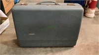 Vintage Hardside plastic suitcase by Cast in