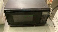 Sharp carousel microwave measures 22 x 17 and is