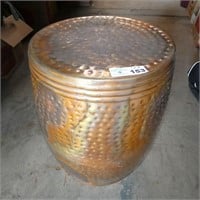 20" Tall Copper Colored Plant Stand