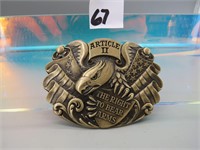 2ND Amendment Belt Buckle