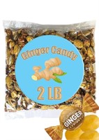Ginger Candy - 2 LB - Unique Candy Made with C