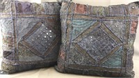 2 New Marshall Fields Throw Pillows