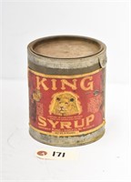 5LB King Syrup Can