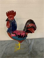 26" metal rooster