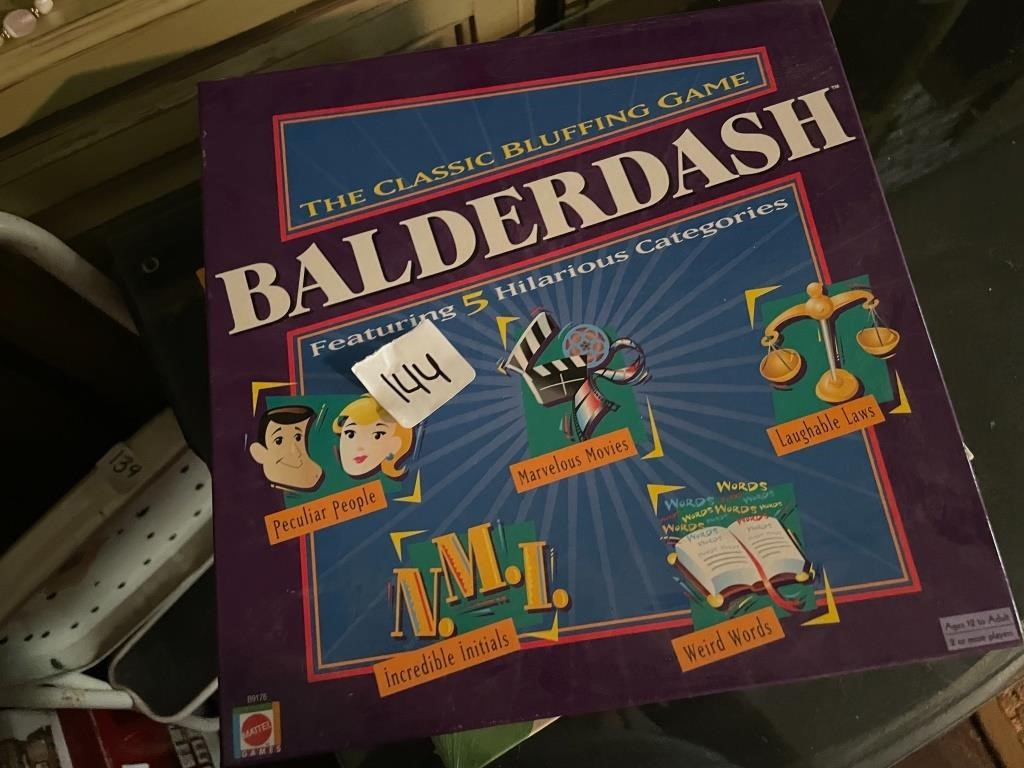 Balderdash game