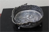 An Ornate Silver Plated Basket