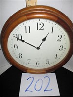 STERLING & NOBLE WOOD WALL CLOCK