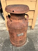 5-gallon milk can from Westerville Creamery