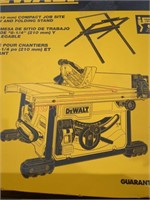 DeWalt 8 1/4" Table Saw & Folding Stand