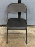 Metal Folding Chair W/ Padded Seat