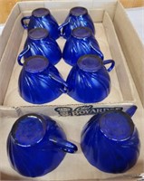 COBALT BLUE CUPS