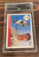 2006 Topps Mantle #1 Mickey Mantle Card