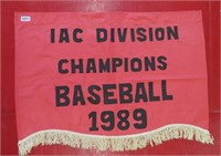 IAC Division Champions Baseball 1989