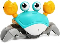 Crawling Crab Baby Toy, Interactive Infant Tummy