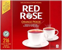 Red Rose Orange Pekoe Tea, 216 Count Tea Bags,