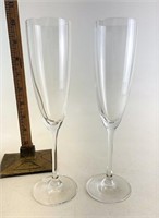 Longaberger NIB champagne flutes