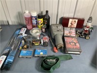 Windshield wipers, DVD, Stainglass, lighthouse,