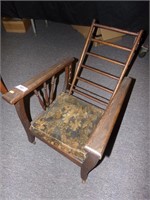 Antique Child's Morris Chair