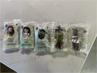 5 Happy Meal Toys All Wiz Of Oz