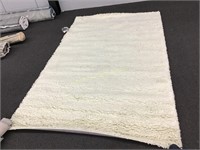 Unique Loom Shag Cream Rug 5’ x 8’-3”