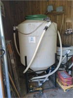 Vortex brewer 250gal with air pump tank