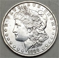 1888-O Morgan Silver Dollar,