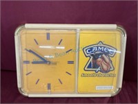 Camel cigarettes clock