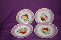 4 7.5" fruit plates