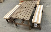 Mini Picnic Table 42” with Benches