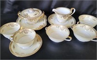 VTG Noritake Goldlea Tea Set Pieces