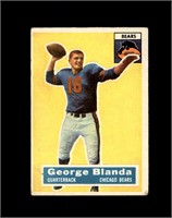 1956 Topps #11 George Blanda VG to VG-EX+