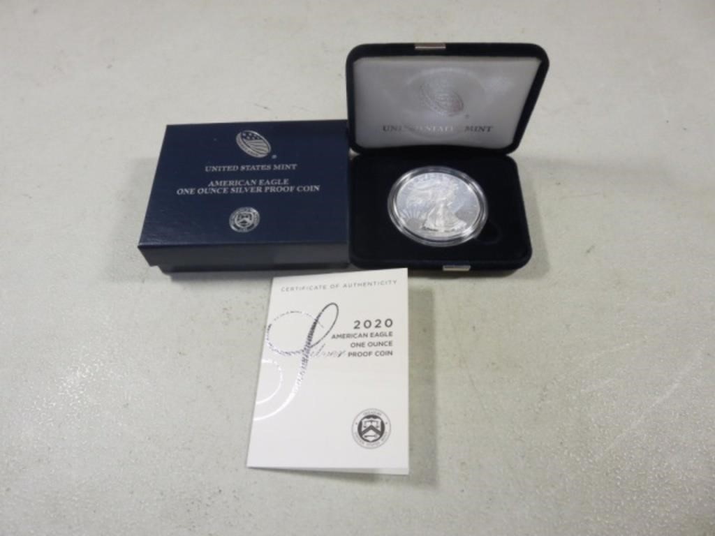 2020 American Eagle One Ounce Silver Proof Coin