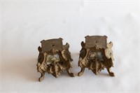 Pair of Brass Candle Holder's