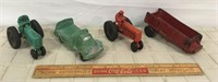 1950'S RUBBER TOYS