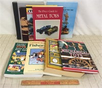 TOY COLLECTING BOOKS- INCLUDING FISHER PRICE