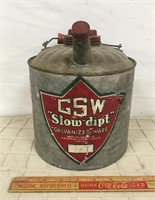VINTAGE ADVERTISING OIL CAN