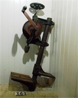 Goodell-Pratt, bench-mount hand crank drill