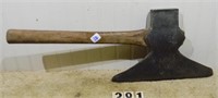 Colonial era, extended poll side broad axe w/