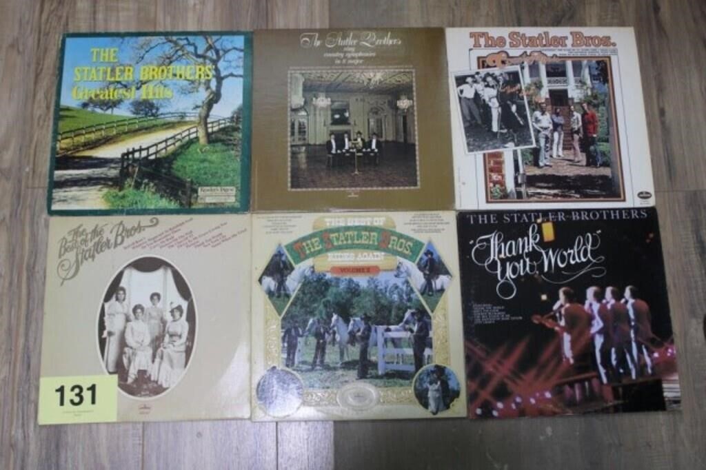 SIX STATELER BROTHERS ALBUMS