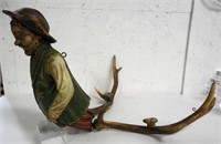 Large Wall Hanging with Antlers