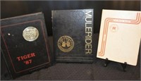 3 1980's Yearbooks. 1980 Master Builder Masonic
