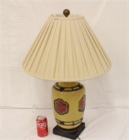 27.5" Heavy Table Lamp w/ Pleated Shade