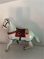 Vintage Metal Horse Toy Collectible