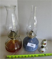 3 Oil Lamps