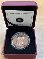 King Edward VIII Copper Medallion